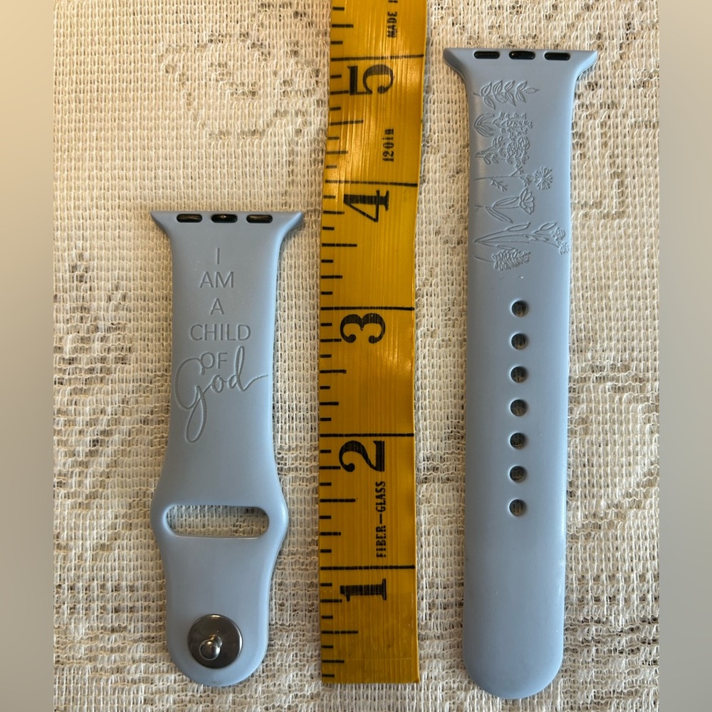 Periwinkle Smartwatch band with Durable Silicone Design